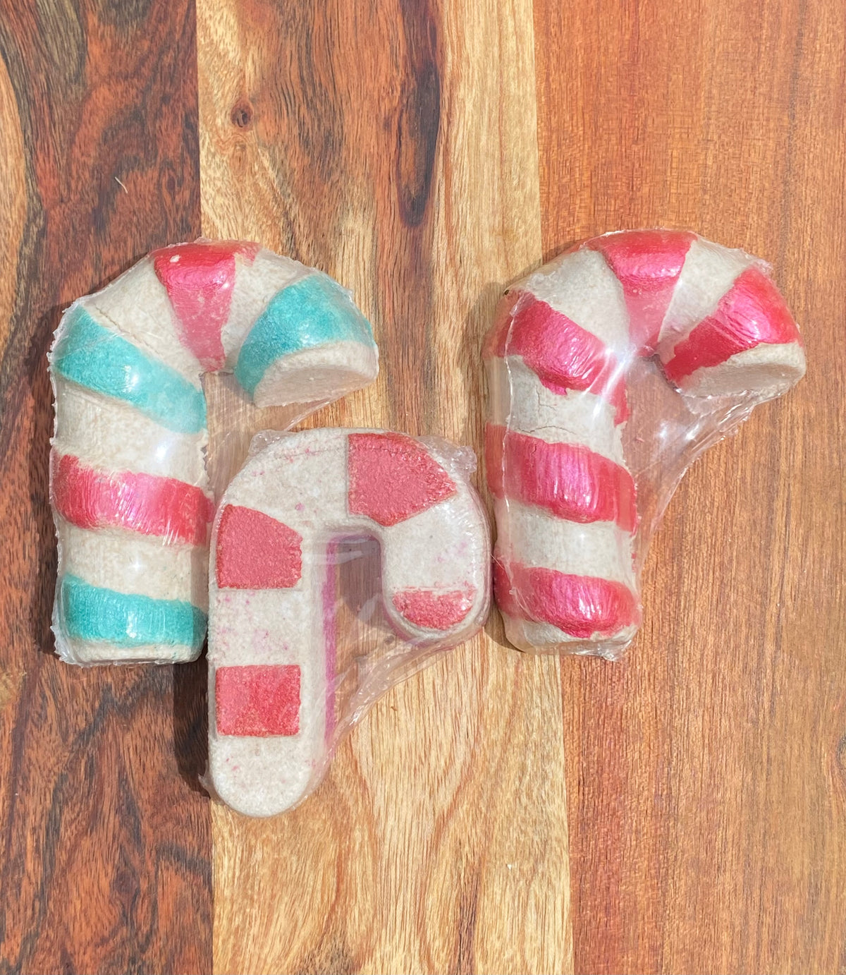 Candy Cane Bath Bombs - Small.